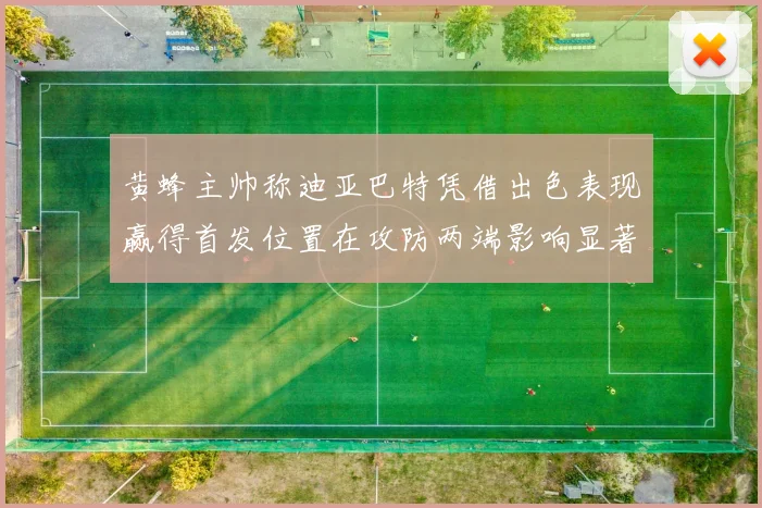 黄蜂主帅称迪亚巴特凭借出色表现赢得首发位置在攻防两端影响显著